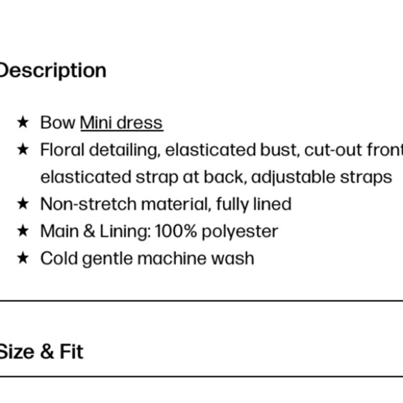 Princess Polly White Bow Mini Dress - Picture 3 of 7